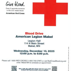Blood Drive Flyer