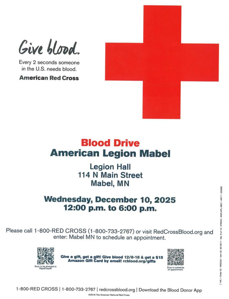 Blood Drive Flyer