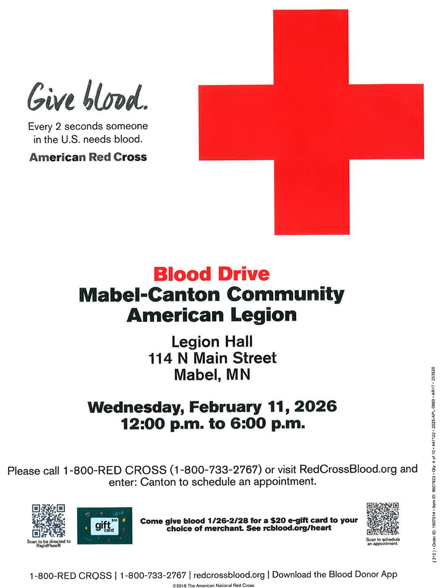 Blood Drive Flyer