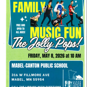 The Jolly Pops at the Mabel Library