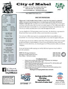 August Newsletter