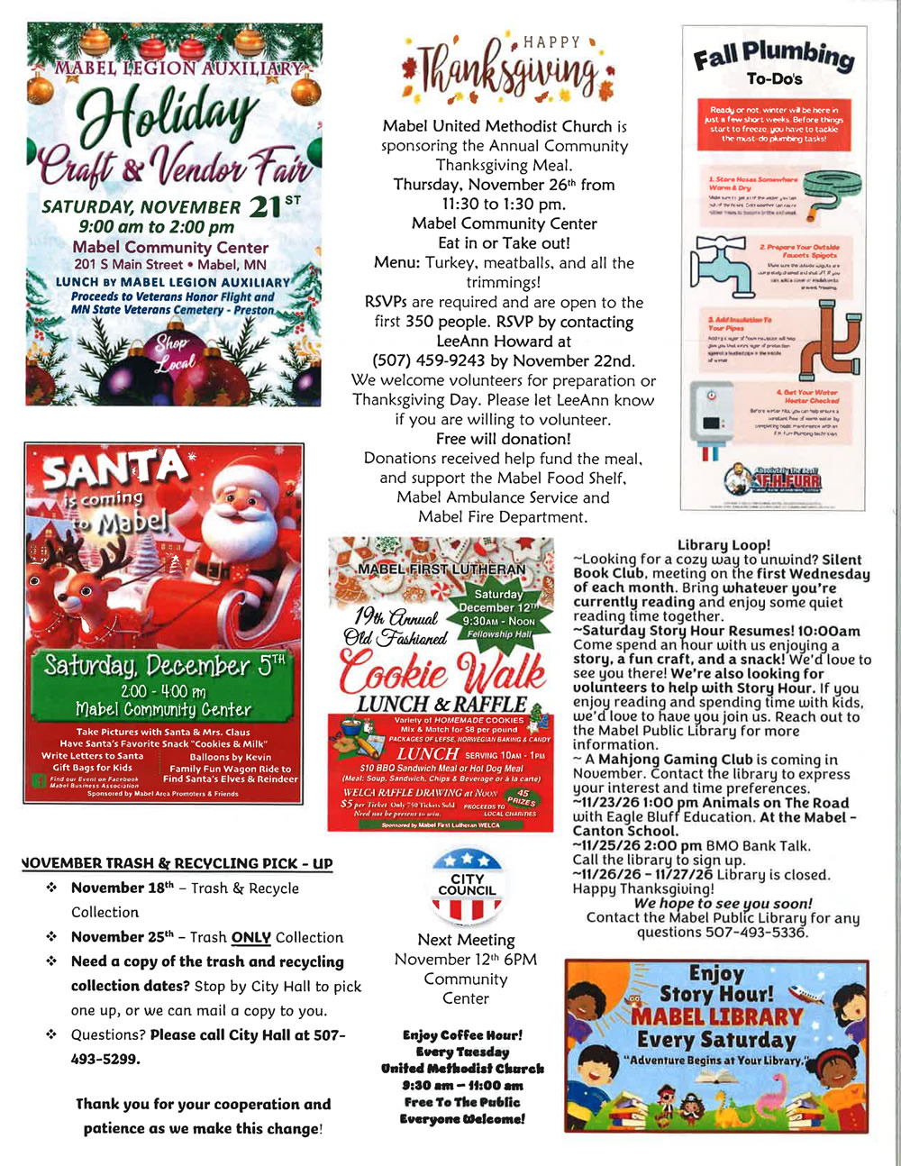 Nov Newsletter